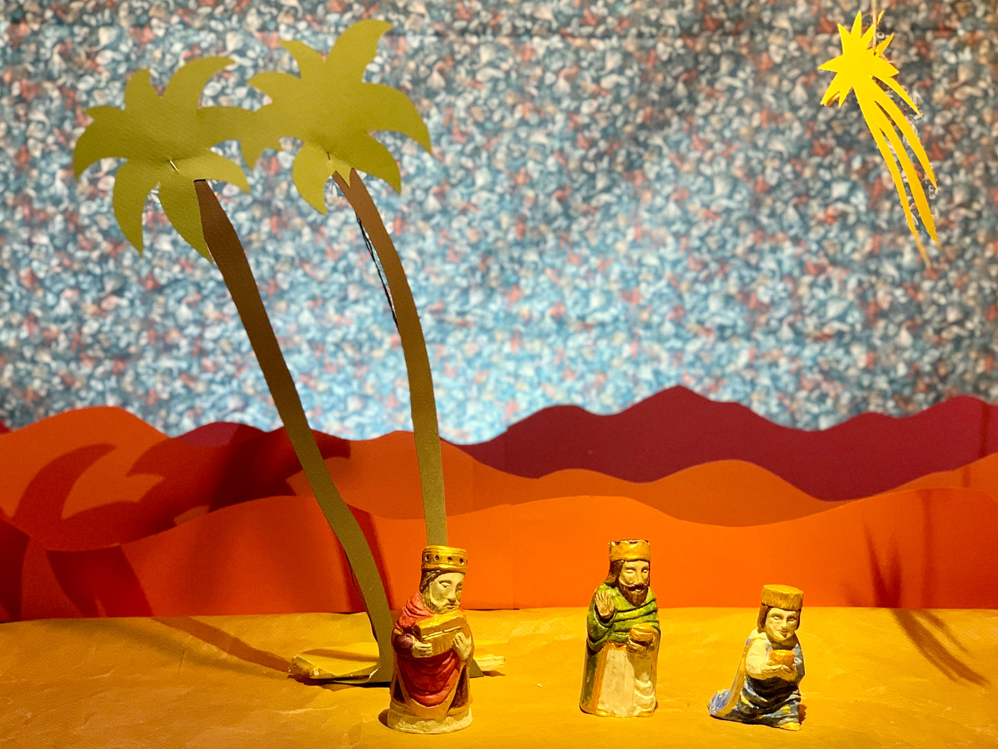 Figurines de crèche - Les trois rois mages