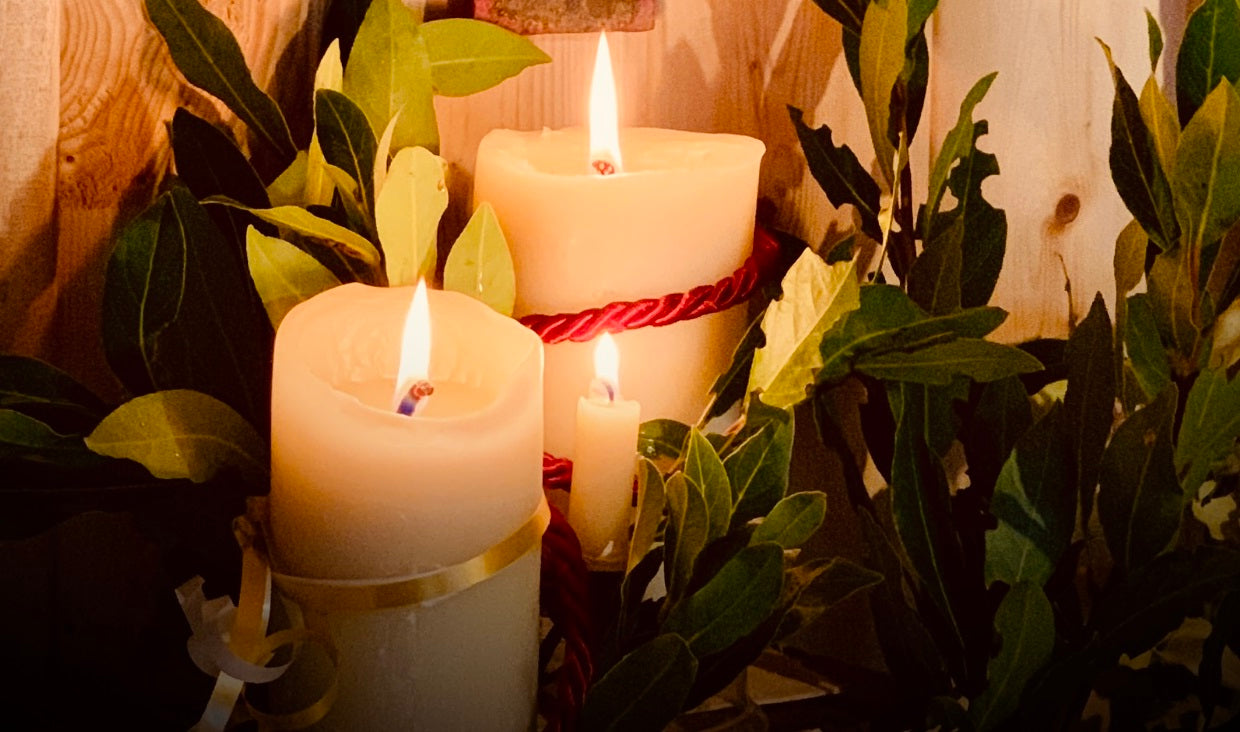 Bougies "la rustique"