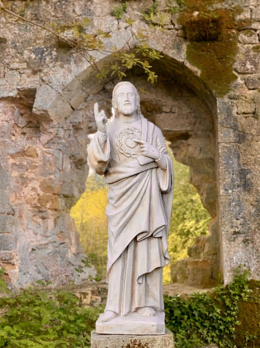 Statue du Sacré-Cœur - le Beau-Dieu d'Amiens