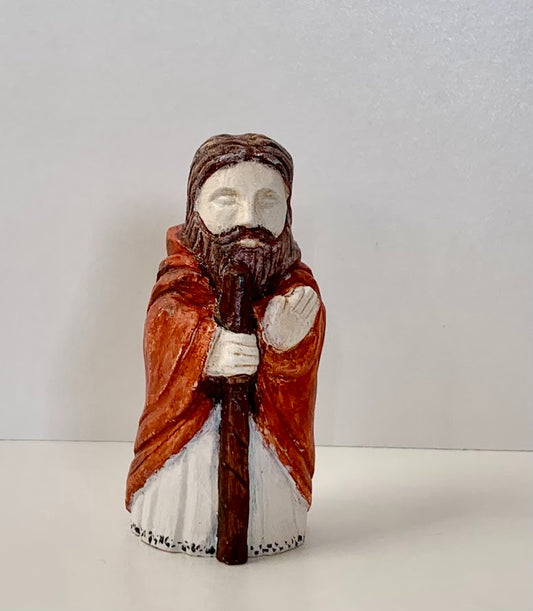 Figurine de crèche - Berger vieux