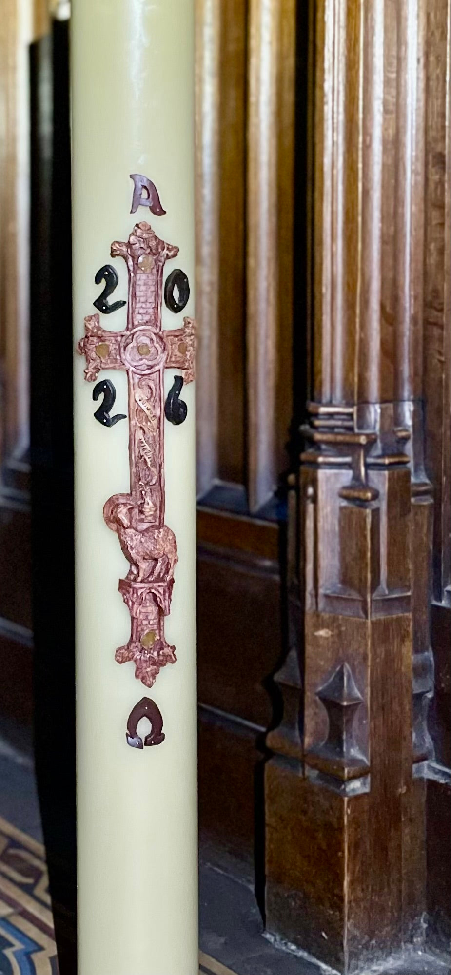 Cierge pascal de tradition 2026