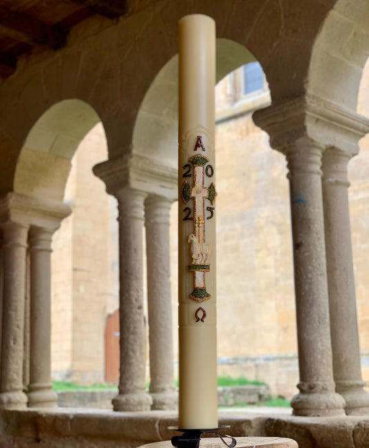 Cierge pascal d'art 2025