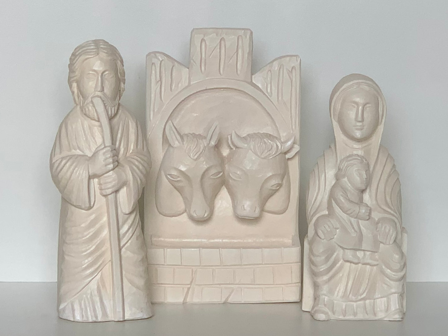 Grande crèche - Nativité Romane