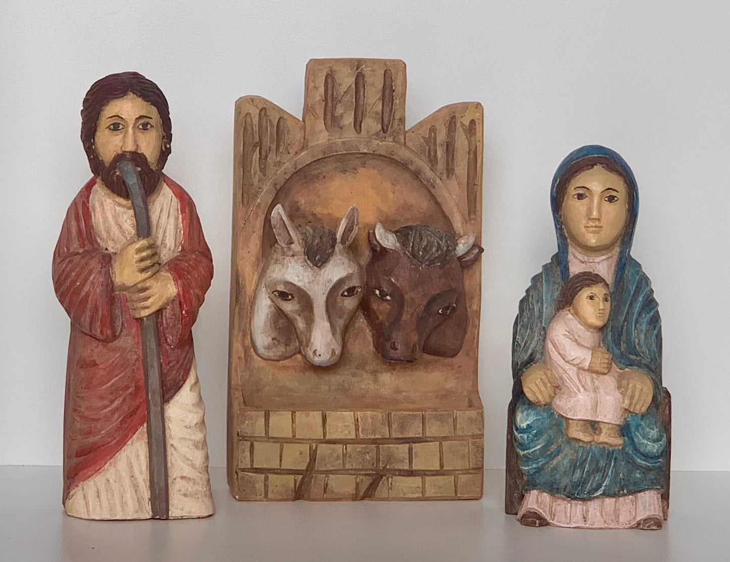 Grande crèche - Nativité Romane