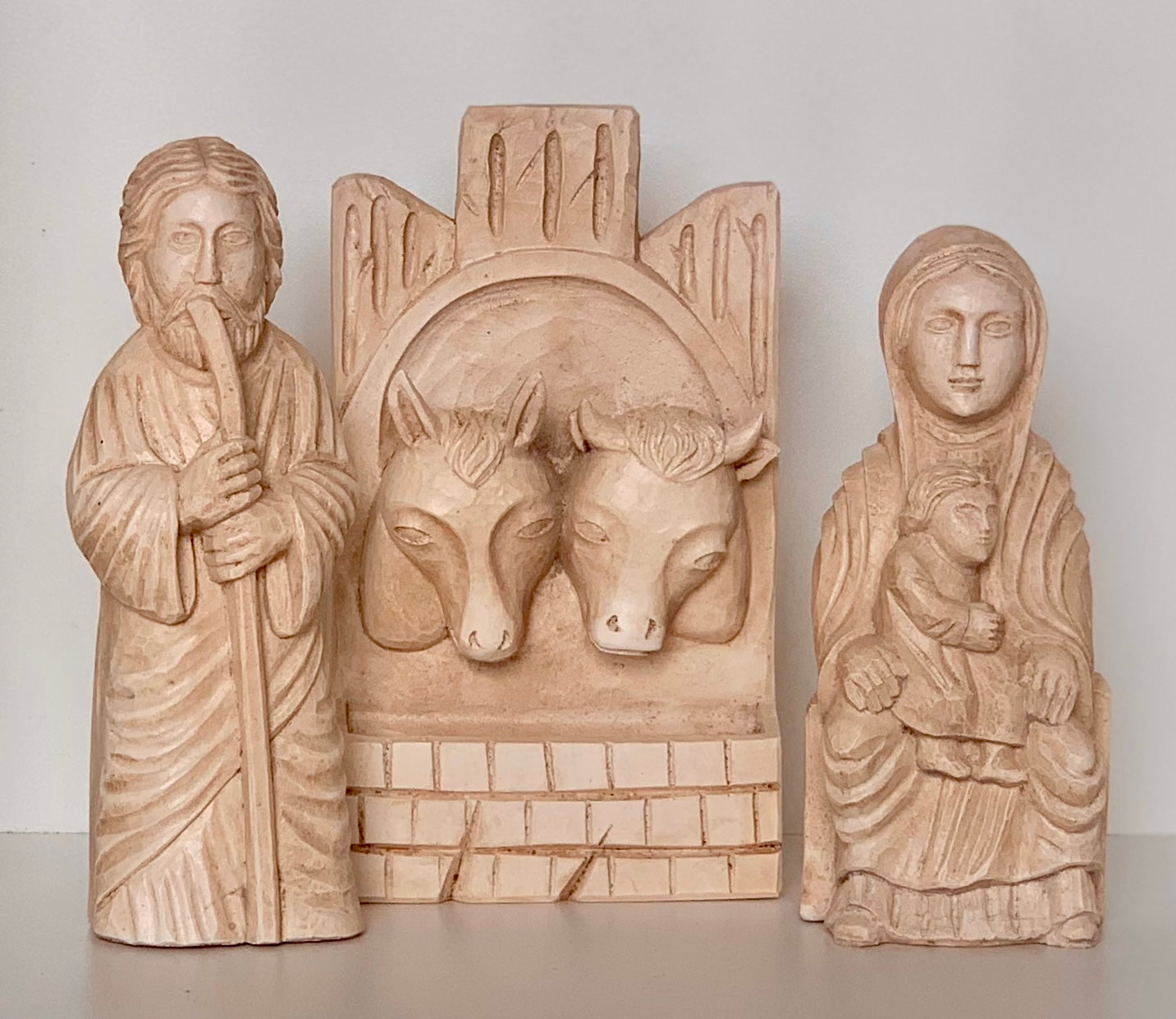 Grande crèche - Nativité Romane