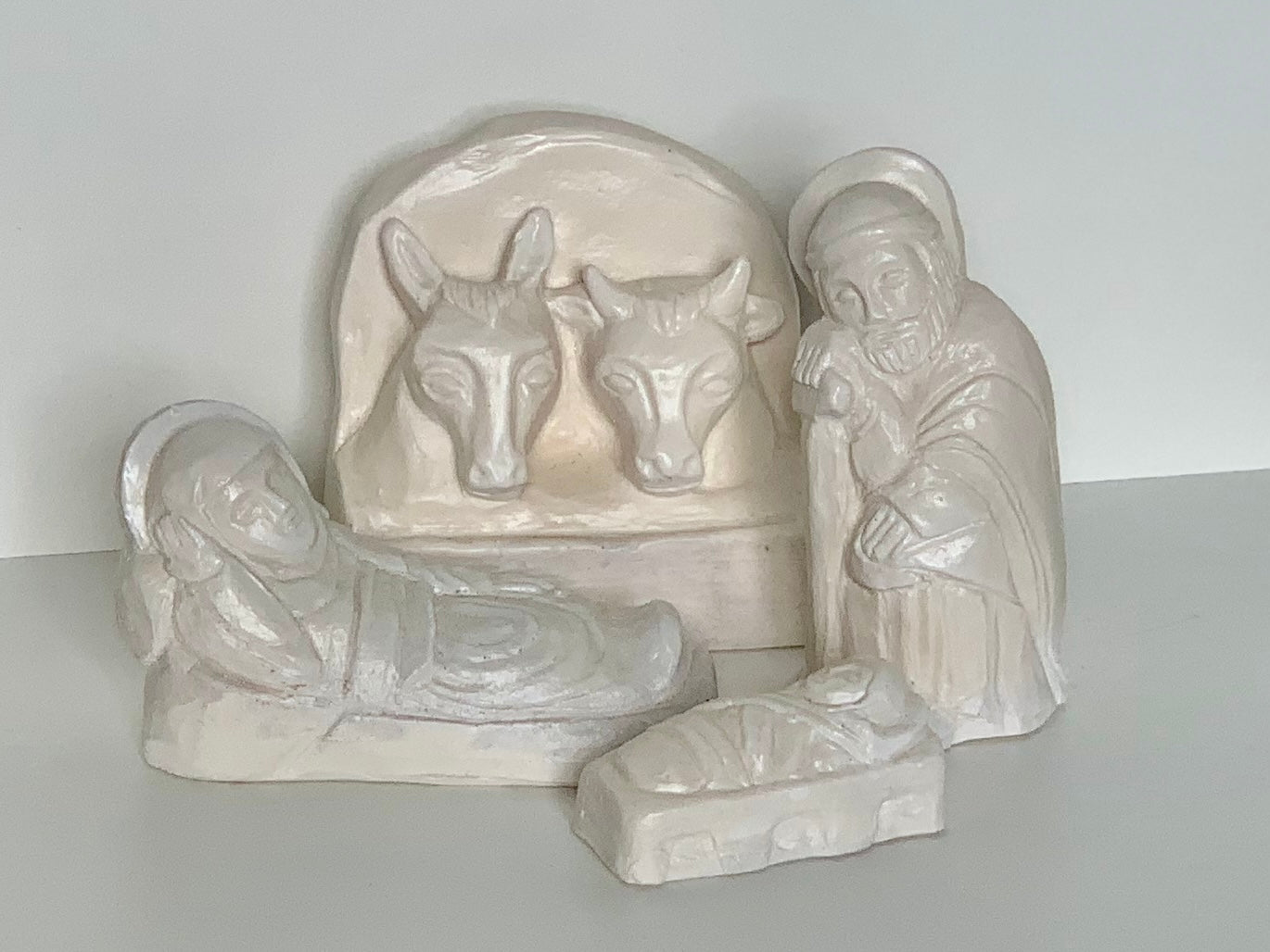 Figurines de crèche - La Sainte famille